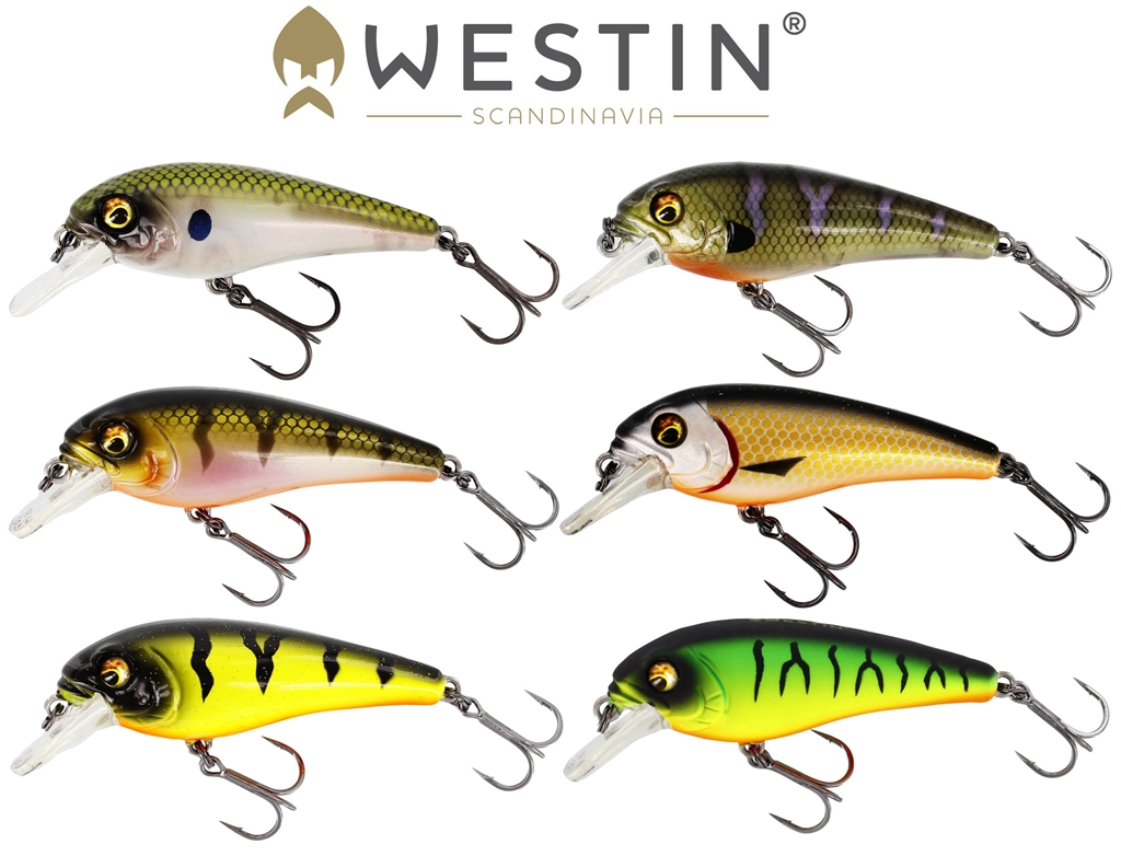 Poisson Nageur Westin Buzzbite Crankbait 6cm - Leurre De La Pêche Poisson Nageur Westin Buzzbite Crankbait 6cm - Leurre De La Pêche