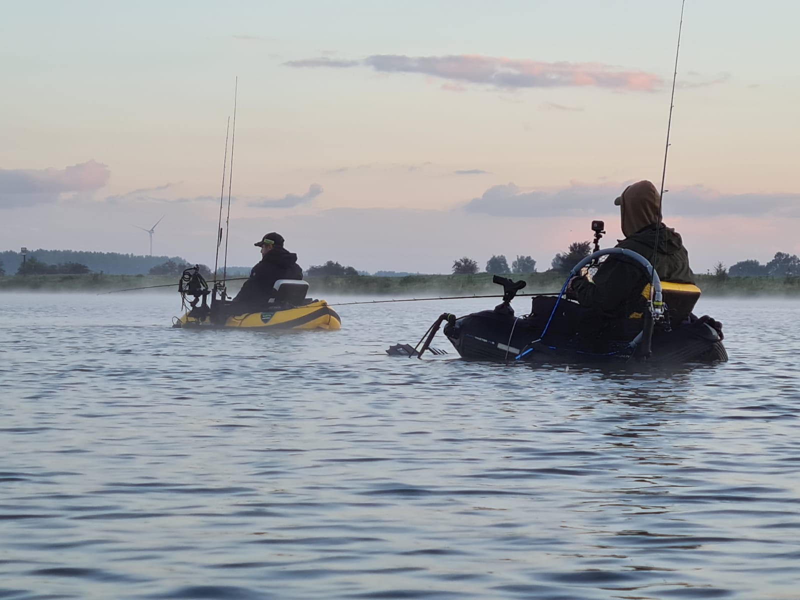 116 cm snoek en 96 cm voor Rik Sieben vanuit de bellyboat - Pelagisch op XXL - Roofmeister